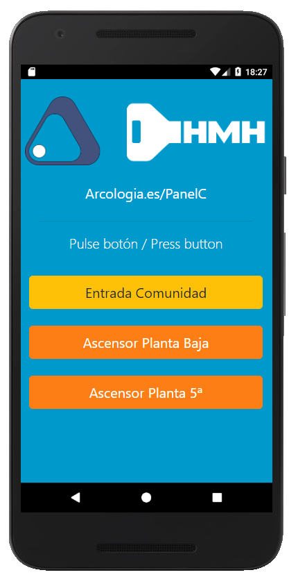 entrada comunidad ascensor